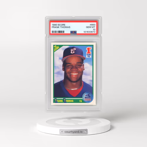 1990 Score #663 Frank Thomas (PSA 10 GEM MINT)