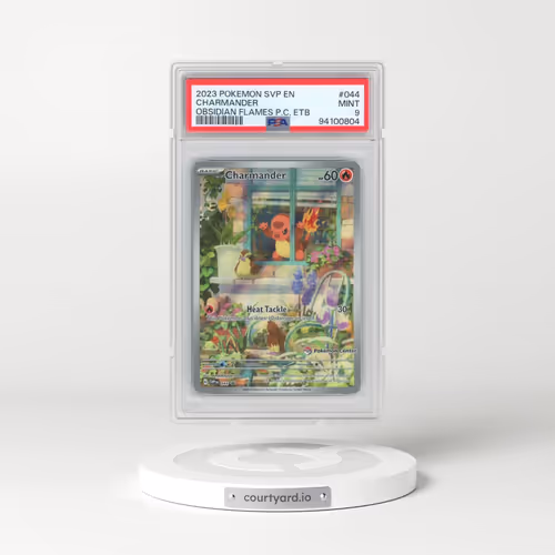 2023 Pokémon Svp EN-SV Black Star Promo #044 Charmander - Obsidian Flames Pokemon Center Elite Train
