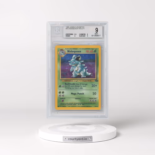 1999 Jungle #7 Nidoqueen - Holo (BGS 9 MINT)