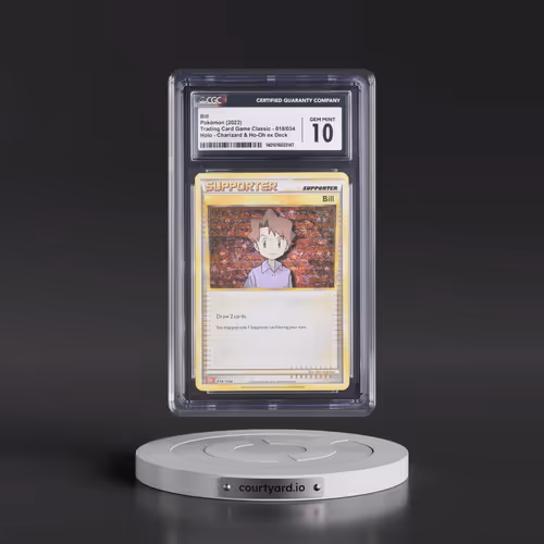 2023 Trading Card Game Classic - CLV, CLC, CLB #018/034 Bill - Charizard & Ho-Oh ex Deck - CLC Holo