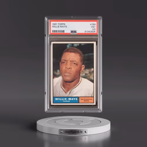 1961 Topps #150 Willie Mays (PSA 3.5 VG+)