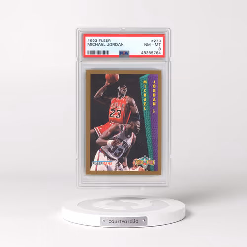 1992 Fleer #273 Michael Jordan (PSA 8 NM-MT)