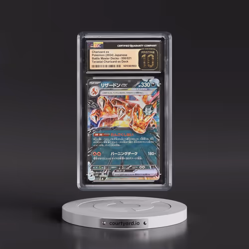 2024 Battle Master Decks #006/021 Charizard ex - Terastal Charizard ex Deck (svJL) (Holo) (CGC 10 PR