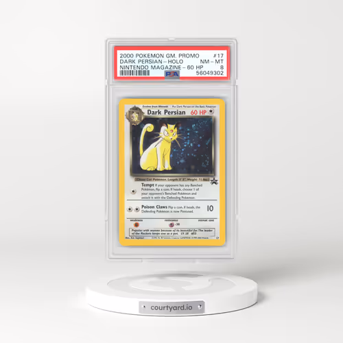 2000 Nintendo Promos #17 Dark Persian - Holo Nintendo Magazine - 60 HP (PSA 8 NM-MT)