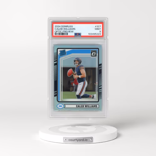2024 Panini Donruss #327 Caleb Williams - Optic Preview (PSA 9 MINT)