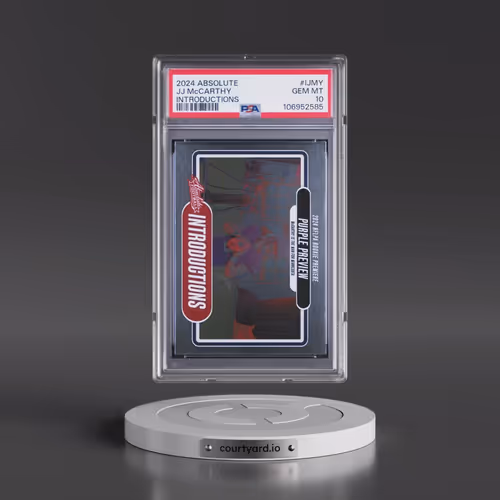 2024 Panini Absolute Introductions #IJMY JJ McCarthy (PSA 10 GEM MINT)