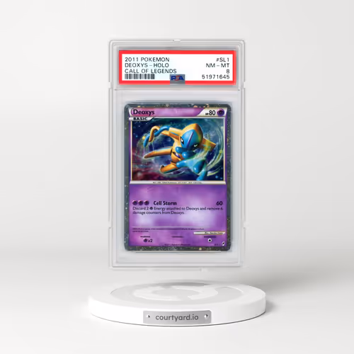 2011 Pokémon Call of Legends #SL1 Deoxys - Holo (PSA 8 NM-MT)