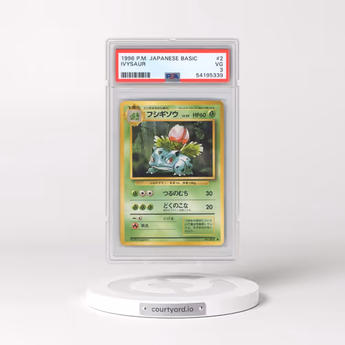 1996 Pokémon Basic #2 Ivysaur (PSA 3 VG)