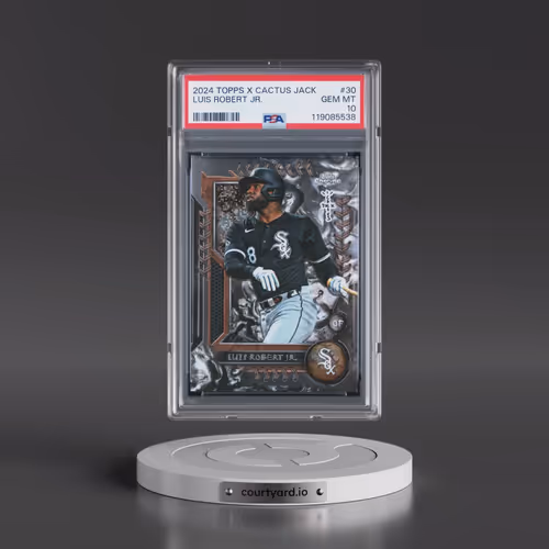 2024 Topps Cosmic Chrome X Cactus Jack #30 Luis Robert Jr. (PSA 10 GEM MINT)
