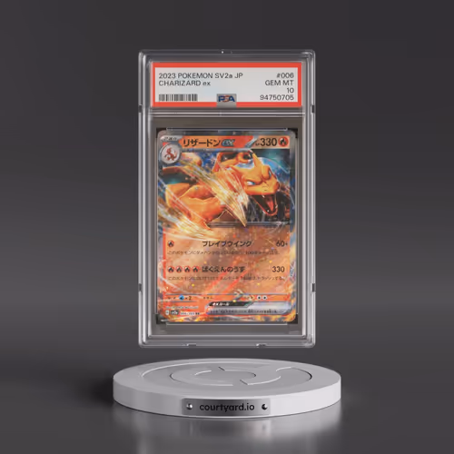 2023 Pokémon Sv2a-Pokemon 151 #006 Charizard EX - Holo (PSA 10 GEM MINT)