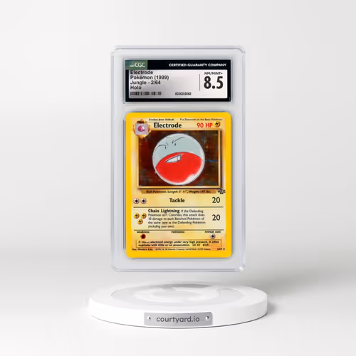 1999 Jungle #2/64 Electrode - Holo (CGC 8.5 NM-MT+)