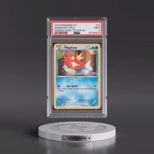 2016 Pokémon XY Generations #22 Magikarp - Holo Toys R US (PSA 9 MINT)