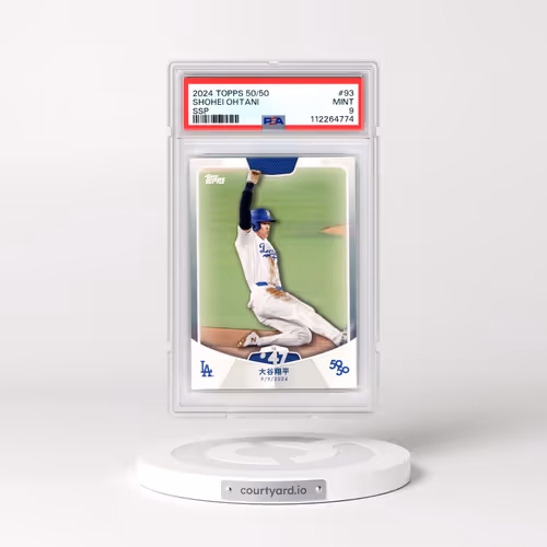 2024 Topps 50/50 Shohei Ohtani #93 Shohei Ohtani - Ssp (PSA 9 MINT)