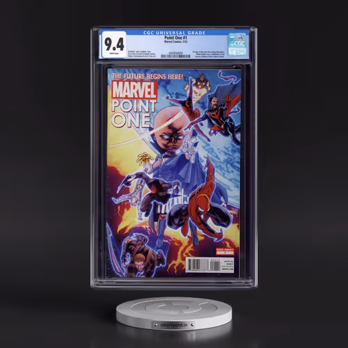 Point One #1 CGC 9.4 White Pages (Marvel Comics, 1/12) - Universal