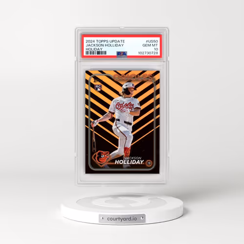 2024 Topps Update #US50 Jackson Holliday - Holiday (PSA 10 GEM MINT)