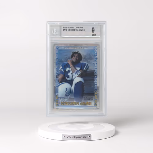 1999 Topps Chrome #145 Edgerrin James (BGS 9 MINT)