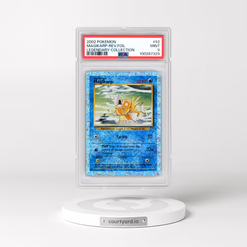2002 Pokémon Legendary Collection #52 Magikarp - Reverse Foil (PSA 9 MINT)