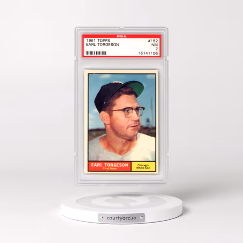 1961 Topps #152 Earl Torgeson (PSA 7 NM)