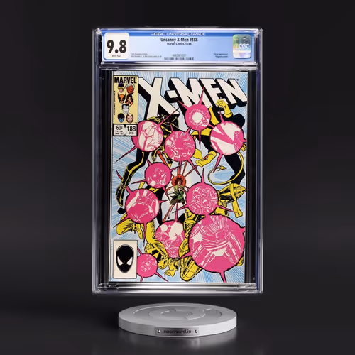 Uncanny X-Men #188 CGC 9.8 White Pages (Marvel Comics, 12/84) - Universal