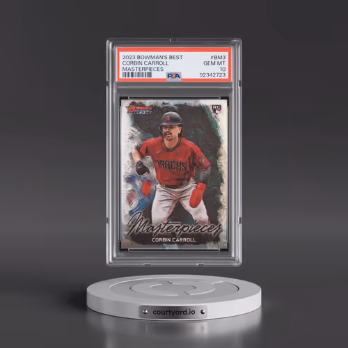 2023 Bowman's Best Bowman Masterpieces #BM3 Corbin Carroll (PSA 10 GEM MINT)