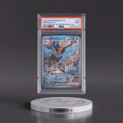 2024 Pokémon Svp EN-SV Black Star Promo #132 Greninja EX - Holo Shrouded Fable Special Illustration