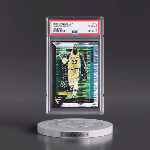 2020 Panini Flux #79 LeBron James - Pulsar (PSA 10 GEM MINT)