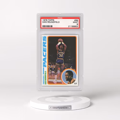 1978 Topps #69 Dan Roundfield (PSA 9 MINT)