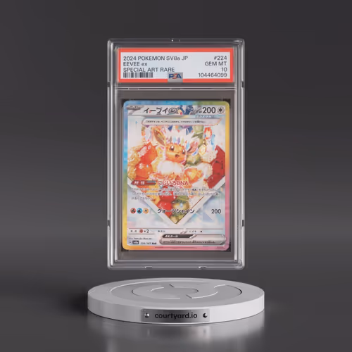 2024 Pokémon Sv8a-Terastal Fest EX #224 Eevee EX - Holo Special Art Rare (PSA 10 GEM MINT)