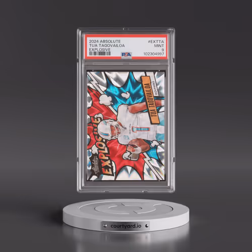 2024 Panini Absolute Explosive #EXTTA Tua Tagovailoa (PSA 9 MINT)