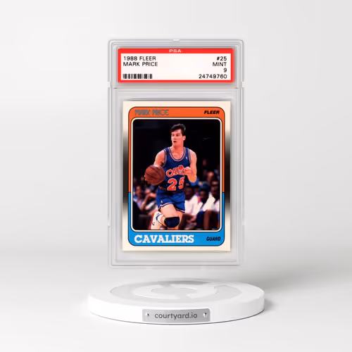 1988 Fleer #25 Mark Price (PSA 9 MINT)
