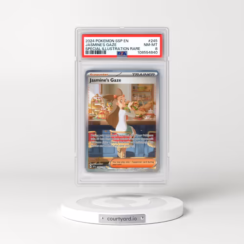2024 Pokémon Ssp EN-Surging Sparks #245 Jasmine's Gaze - Special Illustration Rare (PSA 8 NM-MT)