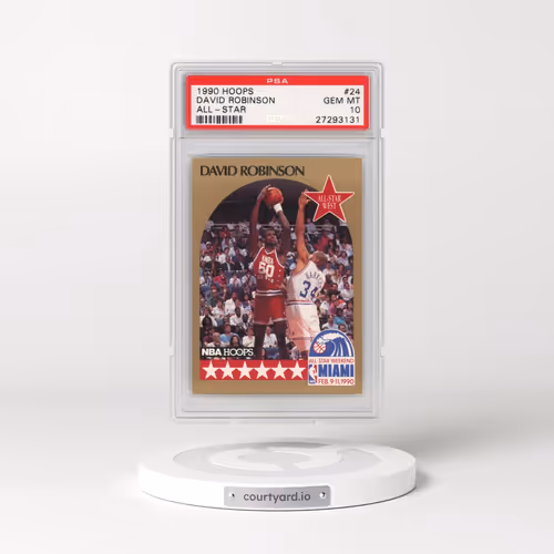 1990 Hoops #24 David Robinson - All-Star (PSA 10 GEM MINT)