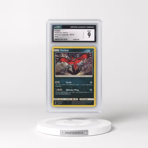2017 Shining Legends #54/73 Yveltal - Holo (CGC 9 MINT)