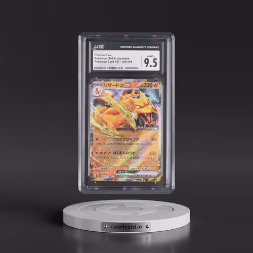 2023 Pokémon Card 151 #006/165 Charizard ex - Holo (CGC 9.5 MINT+)