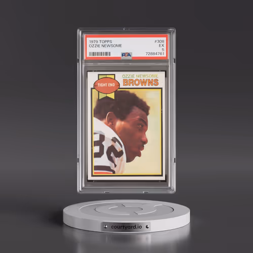 1979 Topps #308 Ozzie Newsome (PSA 5 EX)