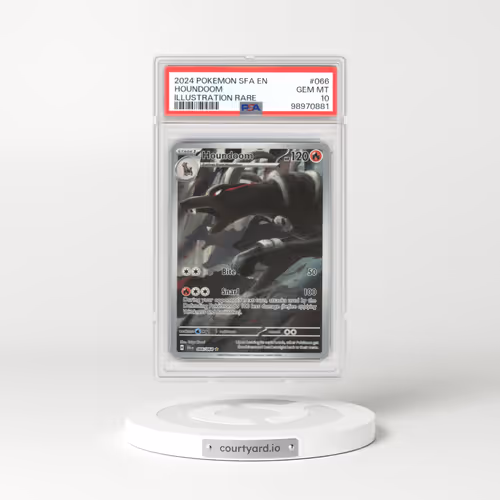 2024 Pokémon Sfa EN-Shrouded Fable #066 Houndoom - Illustration Rare (PSA 10 GEM MINT)