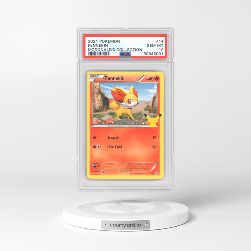 2021 McDonald's Collection #14 Fennekin (PSA 10 GEM MINT)