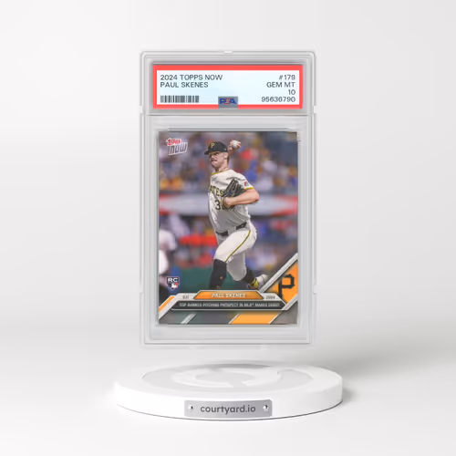 2024 Topps Now #179 Paul Skenes (PSA 10 GEM MINT)