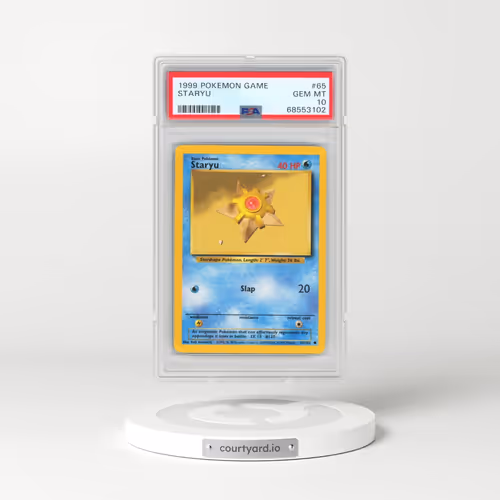 1999 Pokémon Game #65 Staryu (PSA 10 GEM MINT)