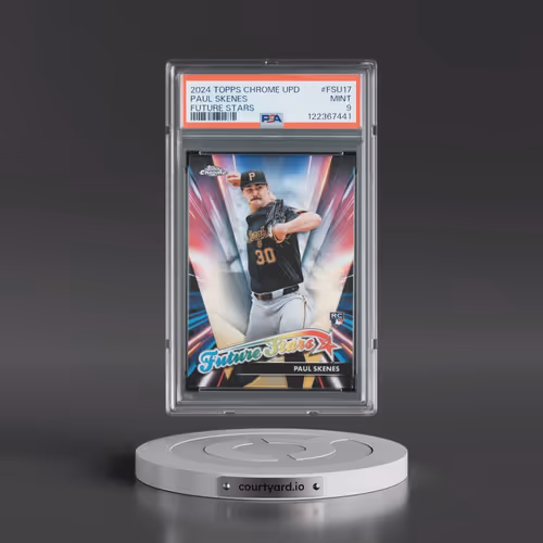 2024 Topps Chrome Update Future Stars #FSU17 Paul Skenes (PSA 9 MINT)