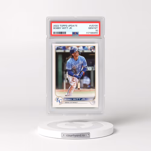 2022 Topps Update #US100 Bobby Witt Jr. (PSA 10 GEM MINT)