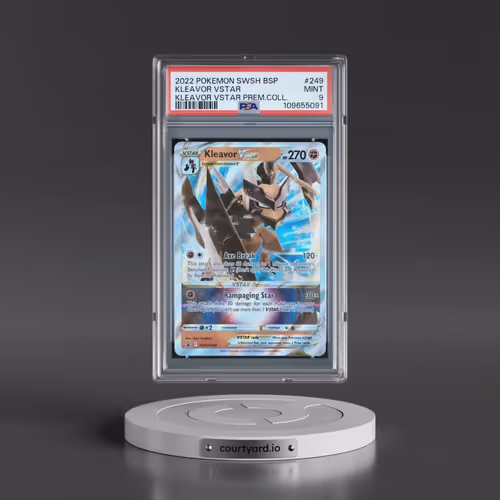 2022 Pokémon Swsh Black Star Promo #249 Kleavor Vstar - Kleavor Vstar Premium Collection (PSA 9 MINT