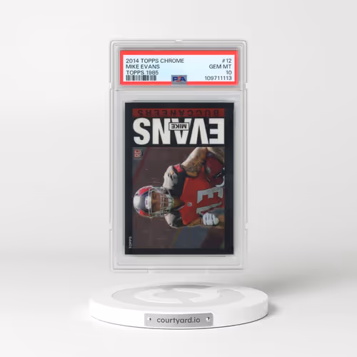 2014 Topps Chrome Topps 1985 #12 Mike Evans (PSA 10 GEM MINT)