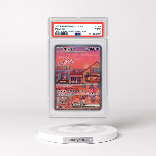 2023 Pokémon Svp EN-SV Black Star Promo #053 Mew EX - Holo 151 Ultra-Premium Collection (PSA 9 MINT)