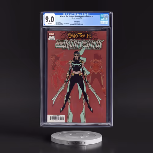 War of the Realms: New Agents of Atlas #4 CGC 9.0 White Pages (Marvel Comics, 8/19) - Universal Vari