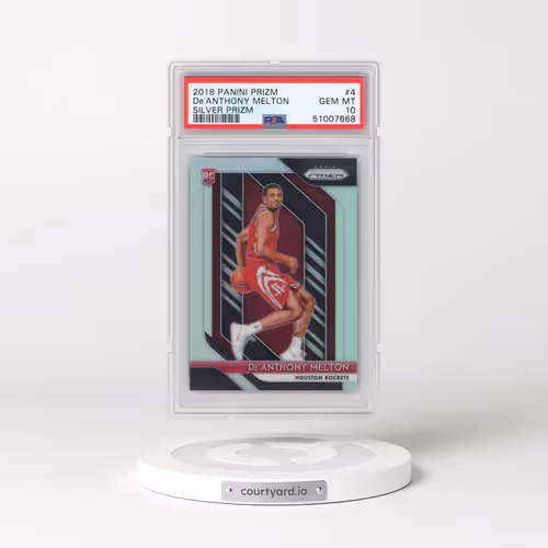 2018 Panini Prizm #4 DE'Anthony Melton - Silver Prizm (PSA 10 GEM MINT)