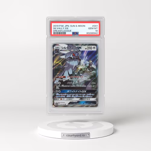 2019 Pokémon Sun & Moon Dream League #041 Silvally GX - Holo (PSA 10 GEM MINT)