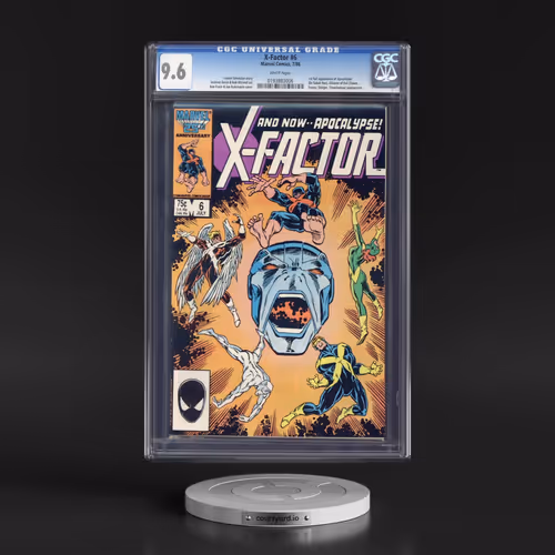 X-Factor #6 CGC 9.6 White Pages (Marvel Comics, 7/86)