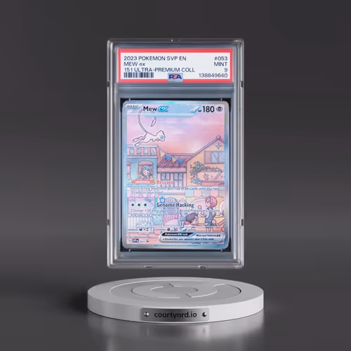 2023 Pokémon Svp EN-SV Black Star Promo #053 Mew EX - Holo 151 Ultra-Premium Collection (PSA 9 MINT)