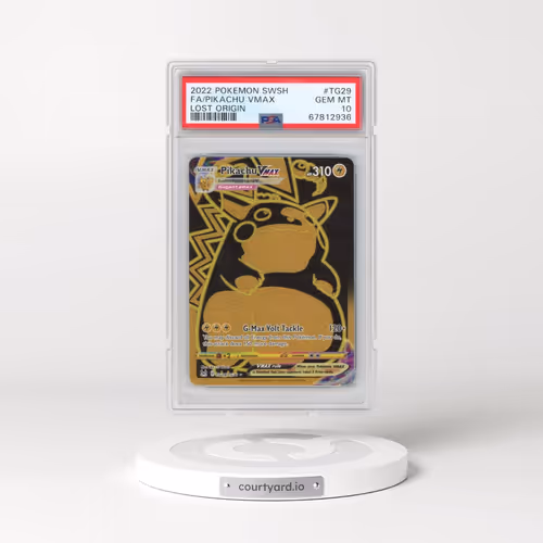 2022 Pokémon Sword & Shield Lost Origin #TG29 Pikachu Vmax - Full Art (PSA 10 GEM MINT)